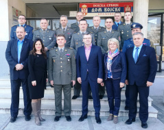 30 January 2018 The Security Services Control Committee in supervisory visit to the Security Information Agency and Military Security Agency regional centres in Kraljevo 